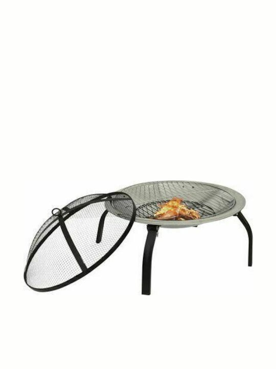 vidaXL 313350 Τζάκι Εξωτερικού Χώρου Μεταλλικό 56x56x49cm
