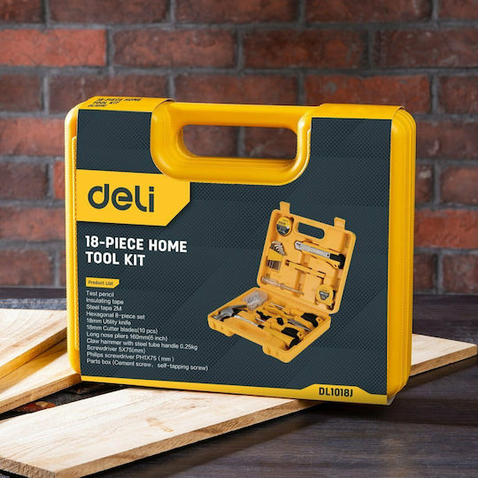 Deli Βαλίτσα με 18 Εργαλεία