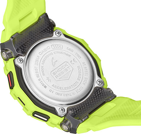 Casio G-Shock GBD-200-9 48mm Waterproof Smartwatch (Lime Green)