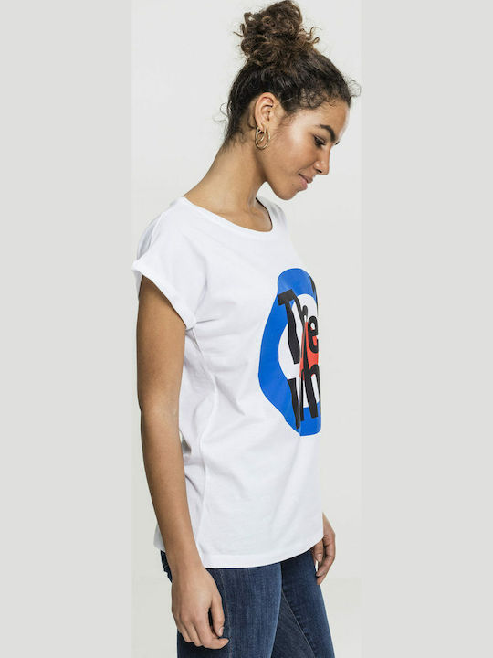 The Who Classic Target Damen T-Shirt Weiß