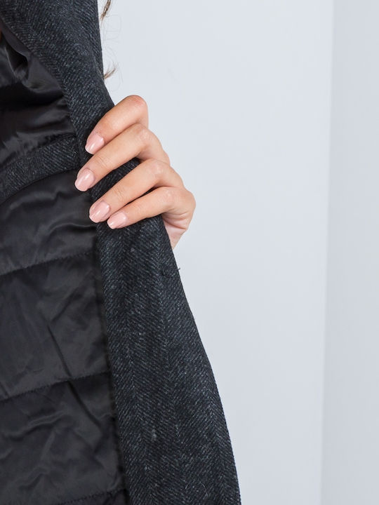 Dayday Women's Heather Grey Coat