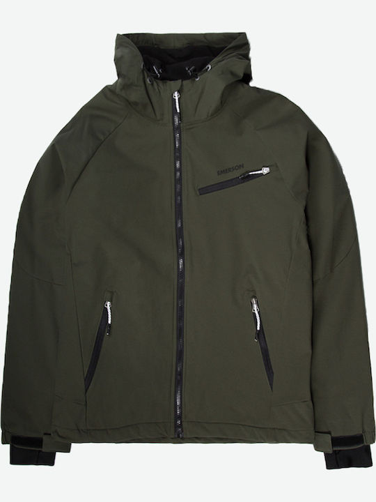 Winter Jacke Khaki