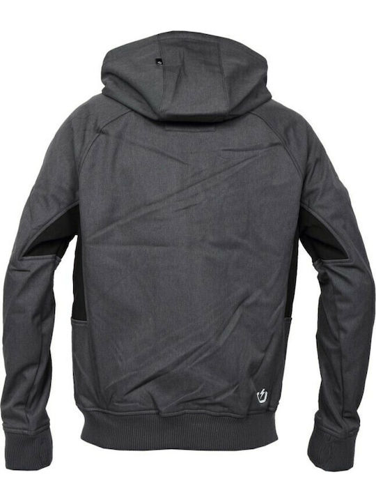 Winter Jacke Softshell Wasserdicht und Winddicht Gray