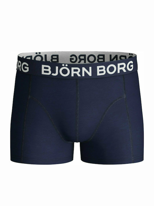 Bjorn Borg Kinderunterwäsche 5teilig - Core Boxer Junior 5p - Blaue Tiefe - 9999-1306-70101