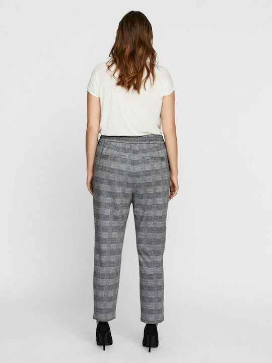 Vero Moda Women's Fabric Trousers Gray