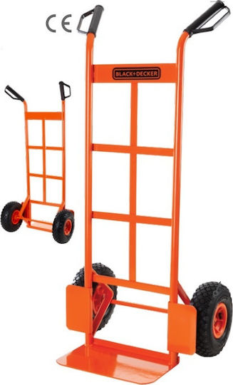 Black & Decker Transport Trolley for Weight Load up to 120kg Orange