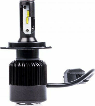 Einparts Λάμπα Μοτοσυκλέτας H4 LED 6000K Ψυχρό Λευκό 9-32V 1τμχ