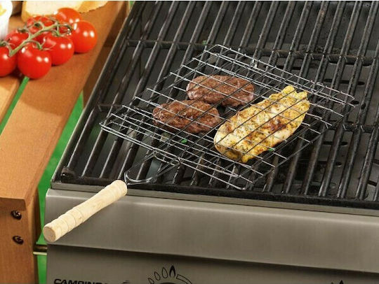 BBQ Collection Διπλή Ανοξείδωτη Σχάρα Ψησίματος 40x20εκ.