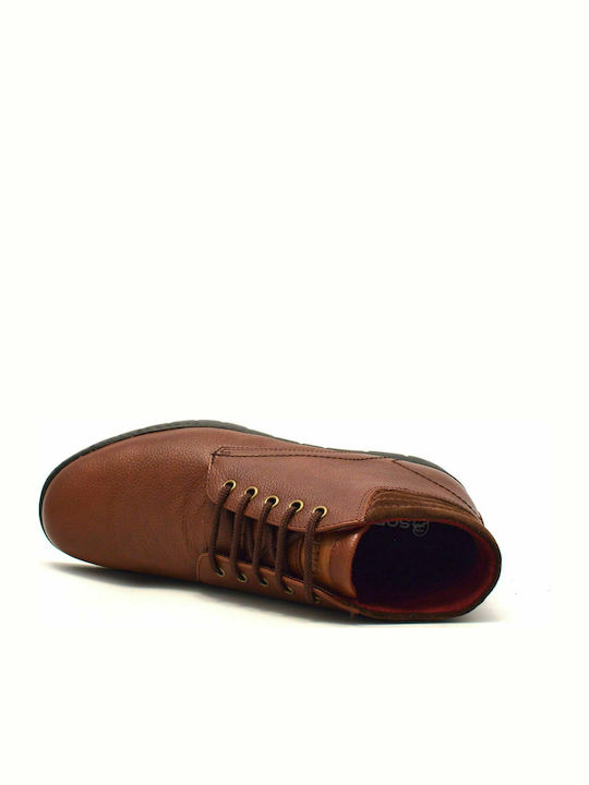 Men's Leather Boots Brown