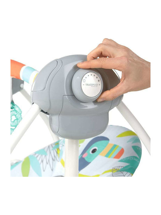 Bright Starts Ηλεκτρικό Relax Μωρού Κούνια Rainforest Vibes Πολύχρωμο για Παιδί έως 9kg