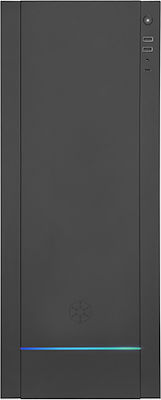 Silverstone Alta F1 Midi Tower Κουτί Υπολογιστή με Πλαϊνό Παράθυρο Μαύρο