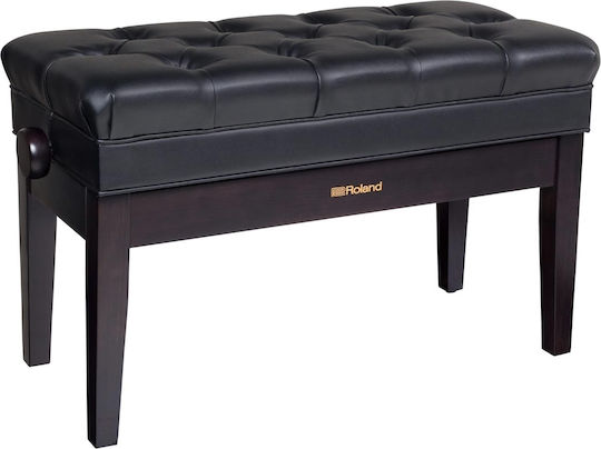 Roland Stool Piano Satin Rosewood L75xW33.5xH49-59cm