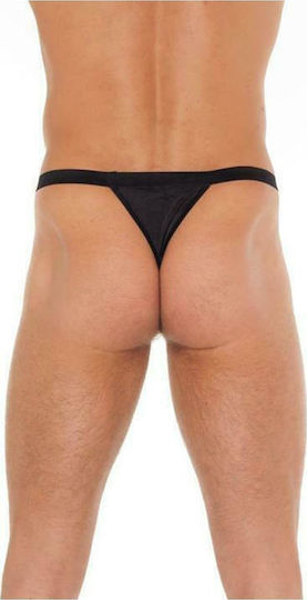 Rimba String with Pouch Ανδρικό Sexy String Μαύρο