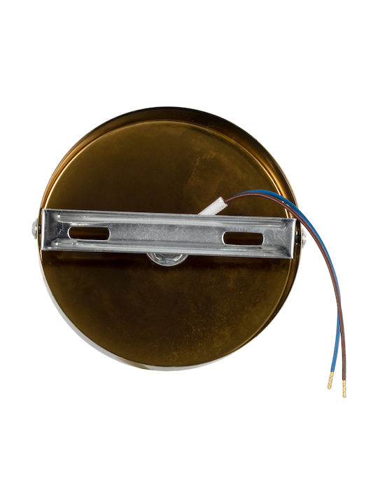 GloboStar Sara Single Spot with Socket E27 in Gold Color