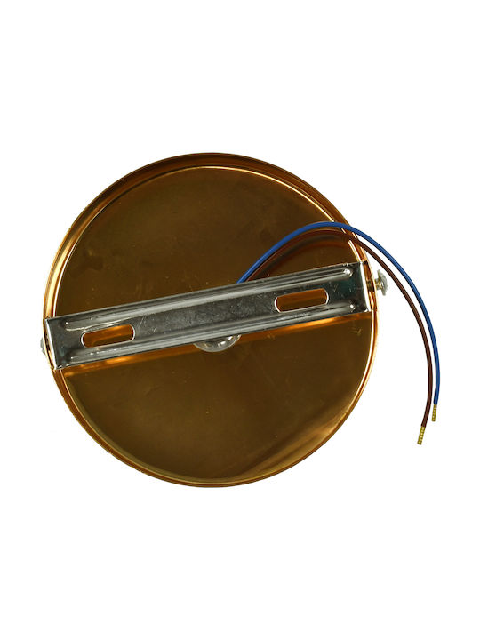 GloboStar Sara Single Spot with Socket E27 in Gold Color