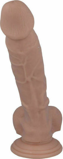 Intense Mr Intense Realistic Cock 28 Ρεαλιστικό Dildo με Όρχεις και Βεντούζα Flesh 22.3cm