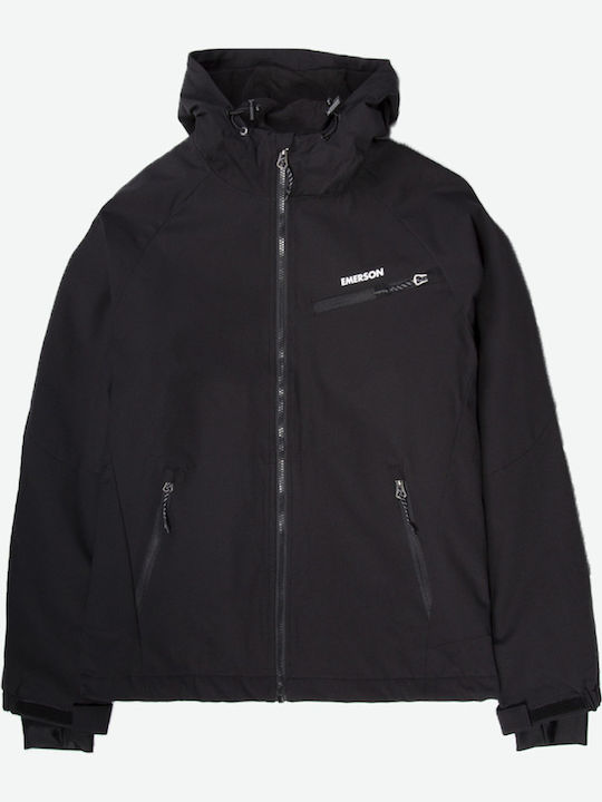 Winter Jacke Wasserdicht und Winddicht Schwarz