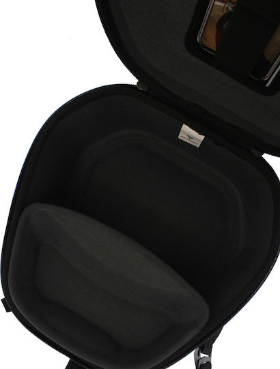Motowolf Motorcycle Tank Bag with Straps with Mobile Phone Case Black 6lt