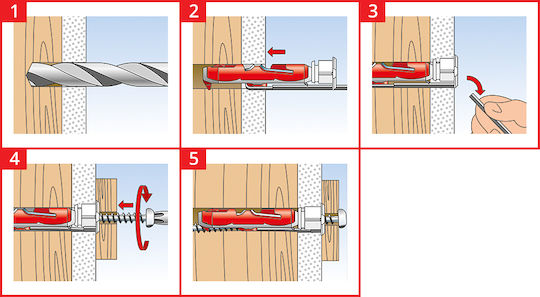 fischer DuoTec 10 S Улей Пластмаса 5x70мм