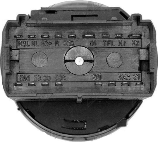 NTY Διακόπτης Φώτων Αυτοκινήτου για Audi A4 B6 2000-2004 / A4 B7 2004-2007 17pin