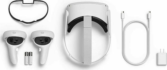 Meta Quest 2 Standalone VR Headset 128GB for Mobile with Gamepad Standalone
