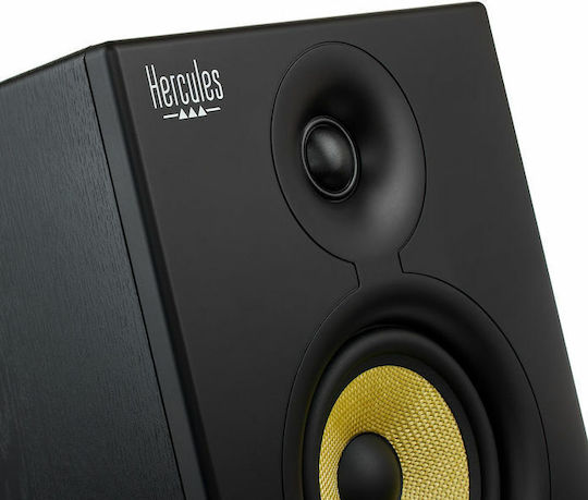 Hercules Monitor 5 Ηχεία Studio Monitor 5" 160W (Ζεύγος) Μαύρα