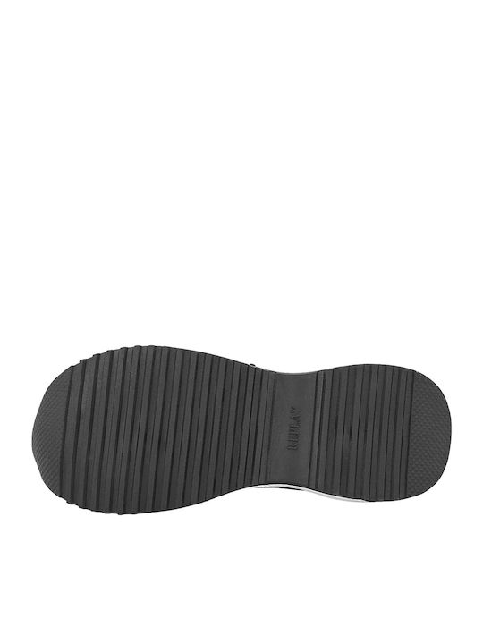 Replay Casual Solar Încălțăminte sport Joasa pentru copii Negre