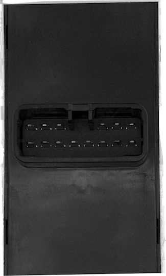 NTY Fensterheberschalter Auto für Mitsubishi Lancer / Galant 2004-2009 14pin Schwarz