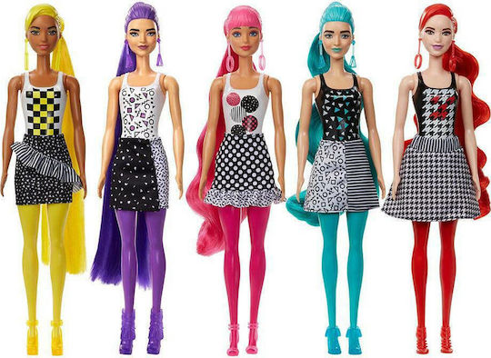 Barbie Monochrome Series Κούκλα Color Reveal για 3+ Ετών 32εκ.