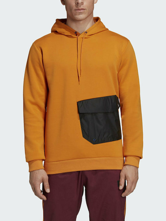 Sportswear Sweatshirt with Hood Focus Orange