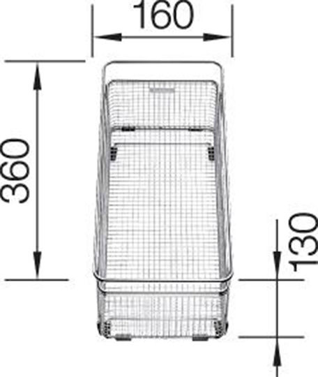 Blanco 223 297 Inox Silver