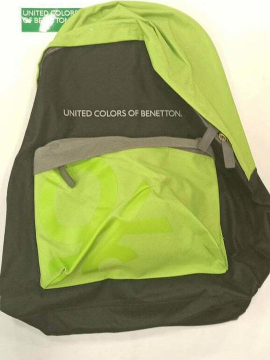 Benetton 24606 Σχολική Τσάντα Πλάτης Γυμνασίου - Λυκείου Πολύχρωμη