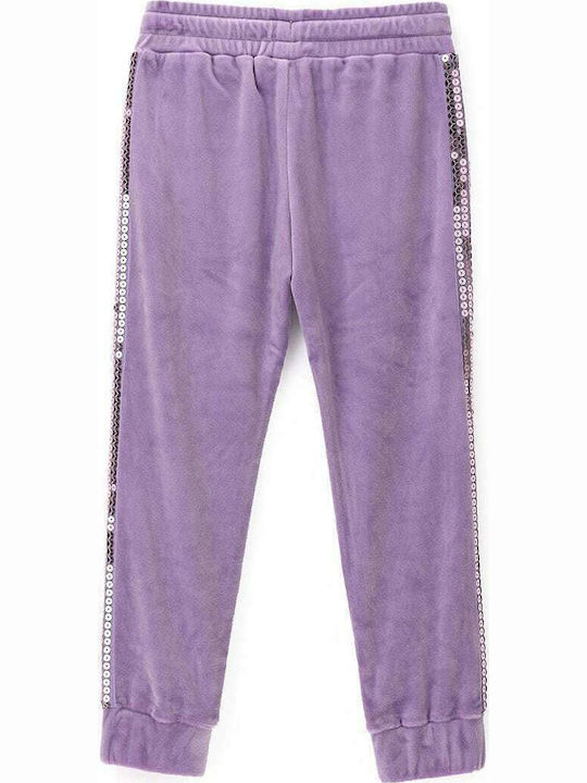 Pantaloni De Trening Pentru Copii Lila