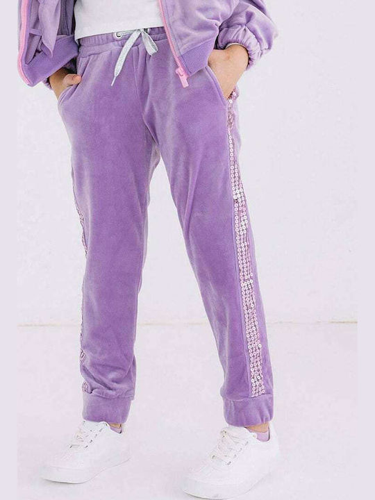 Pantaloni De Trening Pentru Copii Lila
