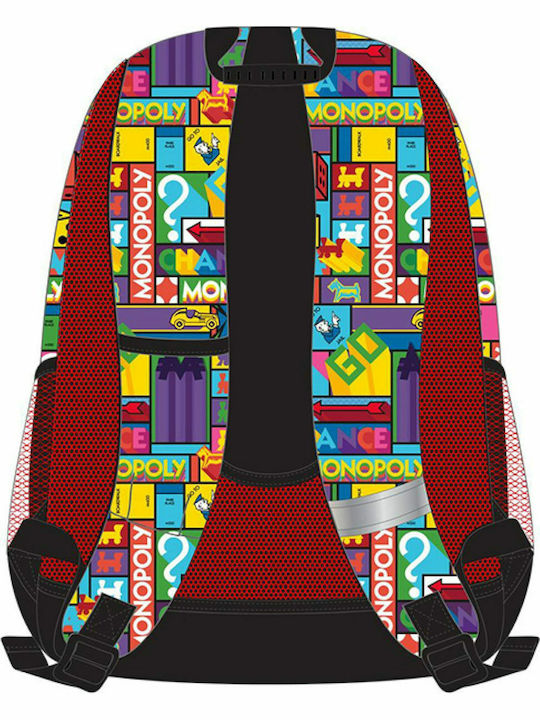 Diakakis Monopoly Bag Backpack Multicolour 25Liters