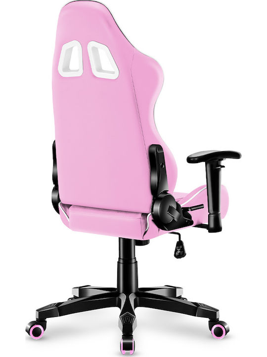 Huzaro Ranger 6.0 Child Artificial Leather Gaming Chair with Adjustable Arms Pink