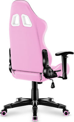 Huzaro Ranger 6.0 Child Artificial Leather Gaming Chair with Adjustable Arms Pink