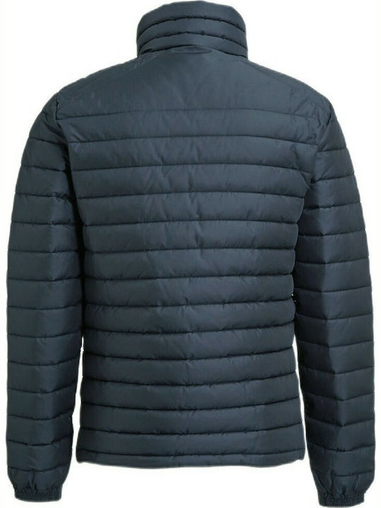 Fuji Winter Jacke Puffer Marineblau