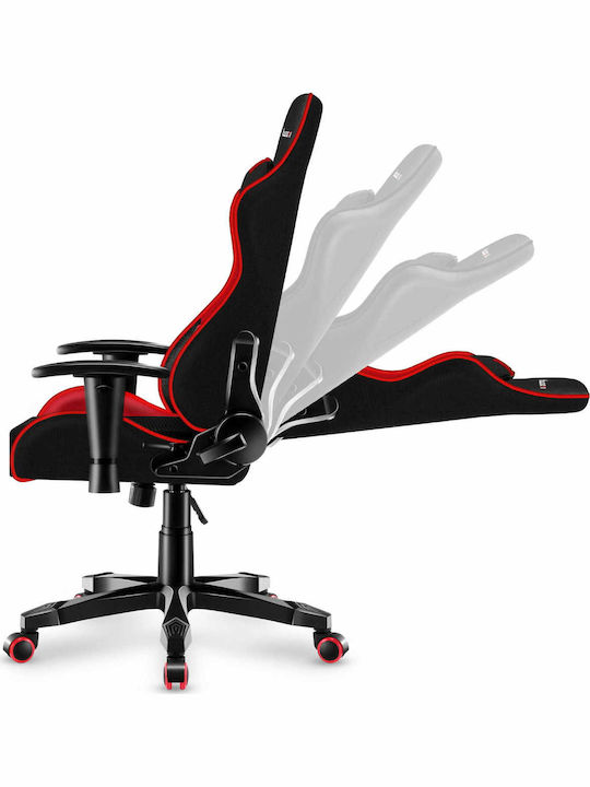 Huzaro Ranger 6.0 Child Artificial Leather Gaming Chair with Adjustable Arms Black/Red