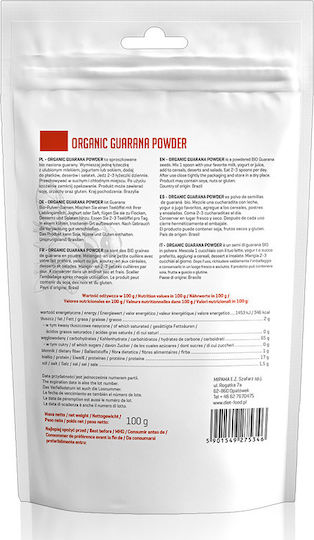 Diet-Food Bio Guarana 100gr