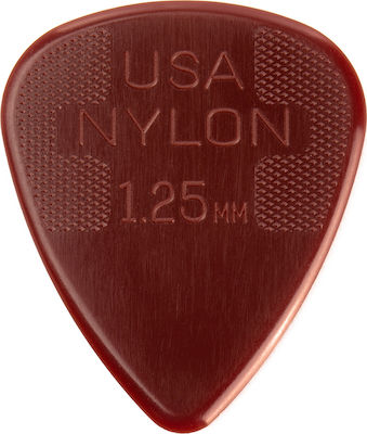 Dunlop Guitar Picks Nylon Standard Pick Thickness 1.25mm Set 12pcs