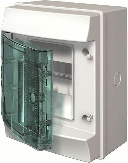 Abb Mistral 65 Wall mounted Waterproof 4-Elements Fuse Box with 1 Row W152xH202xD117mm 73592