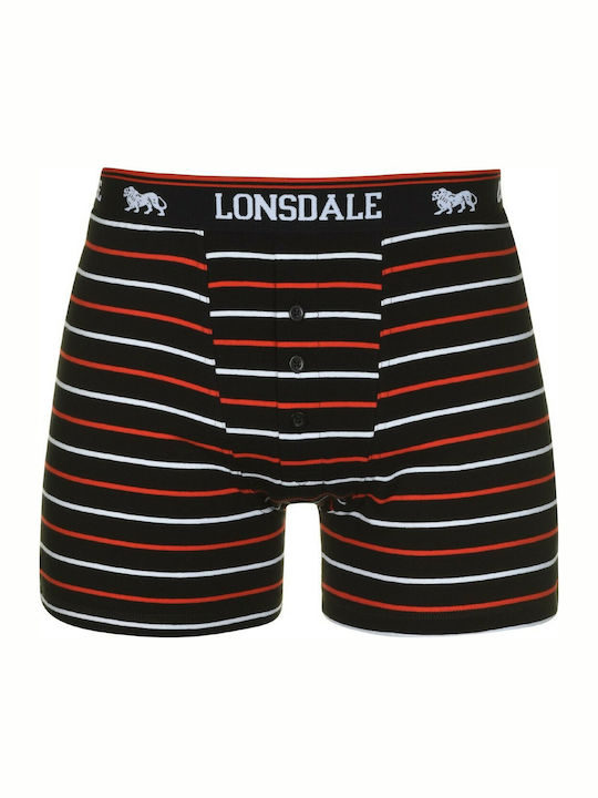 Men's Boxers Black / Grey with Patterns 2Pack