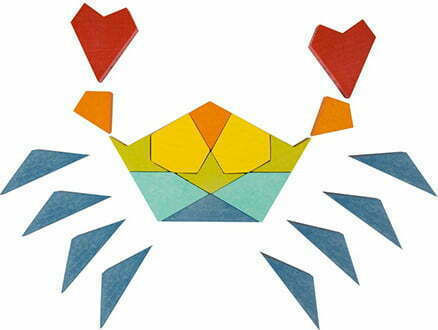 Classic World Блокчета Mandala Дървени за 1.5+ години 72бр