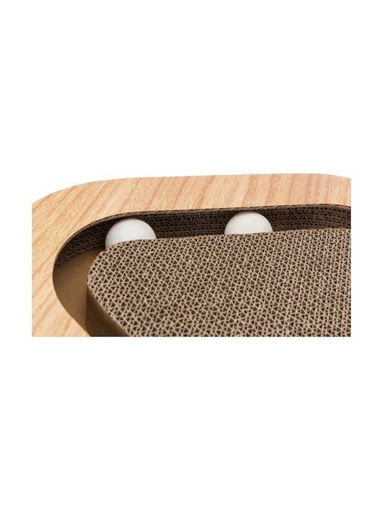 Trixie Cardboard Stâlp pentru zgâriat pisici Scândură Maro 36x36x5cm