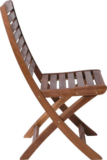 Outdoor Chair Wooden Spot Acacia 43x54x90cm