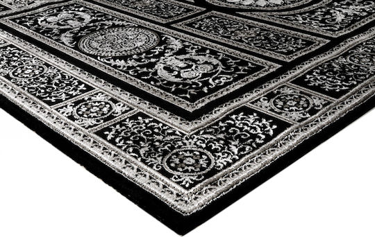 Tzikas Carpets Craft 23623-995 Χαλί Ορθογώνιο Μαύρο / Ασημί 160x230cm