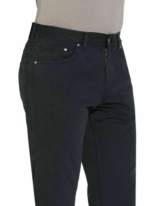 Trousers in Regular Fit Navy Blue