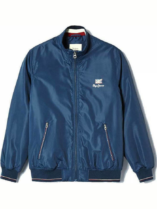 Theodore Jacket Bomber Scout Blue