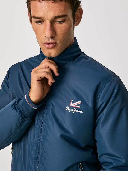 Theodore Jacket Bomber Scout Blue